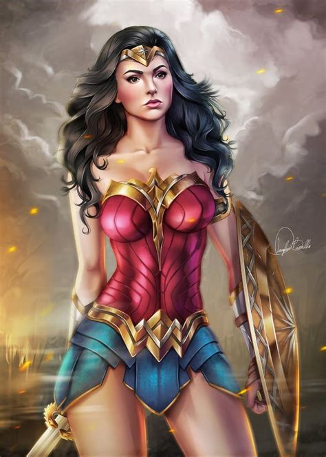 Pin By Oleg Grigorjev On Dc Wonder Woman Art Wonder Woman Wonder