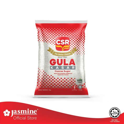 Csr Coarse White Sugar 1kg Shopee Malaysia