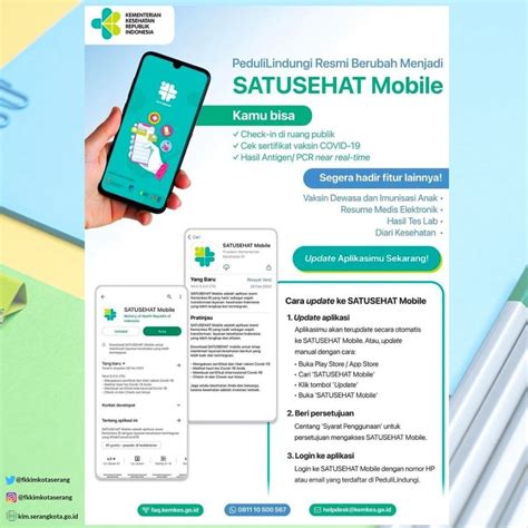 Kemenkes Transformasi Aplikasi Pedulilindungi Menjadi Satusehat Mobile