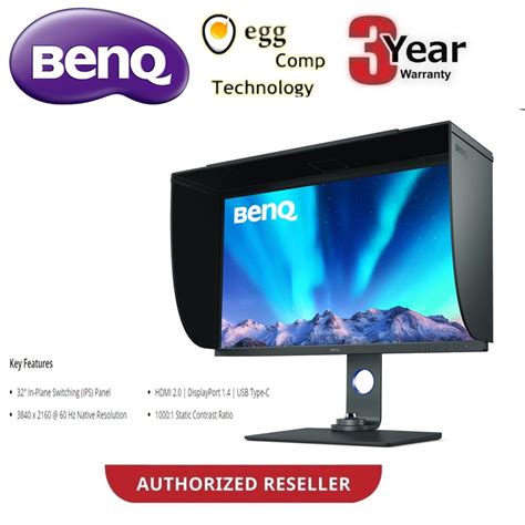 BenQ SW321C Photo And Video Editing Monitor 31 5 IPS 60Hz HDMI V2 0