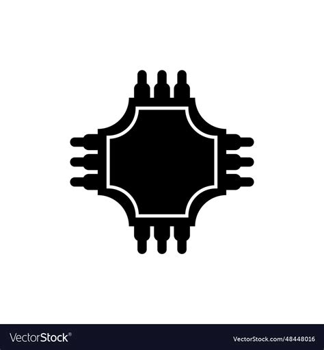 Cpu icon Royalty Free Vector Image - VectorStock