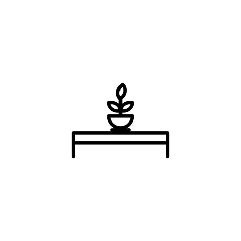 Plant icon with outline style 20592402 Vector Art at Vecteezy