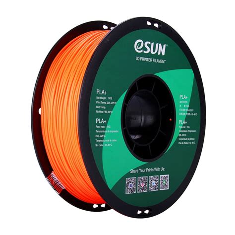 Buy Mm Esun Pla D Printing Filament Kg Orange Online