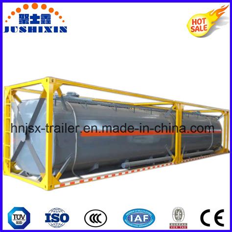 20FT 40FT Bulk Cement Flour Coal Coom Slag Coal Ash Tank Container For