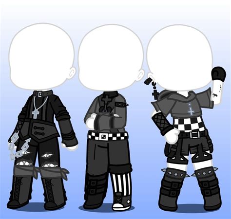 Goth Gacha Outfits Club Outfits Club Design Club Outfit Ideas