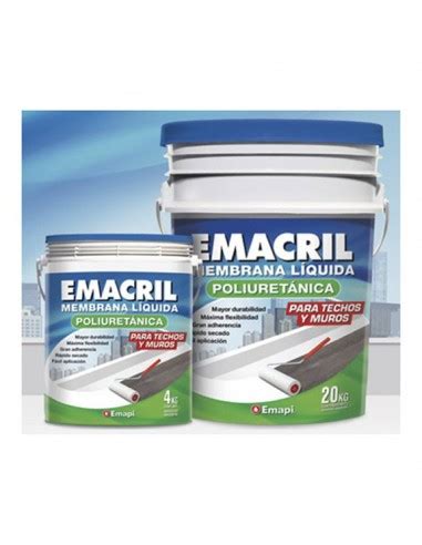 Membrana Poliuretanica Liquida 20 Kg Emacril Emapi