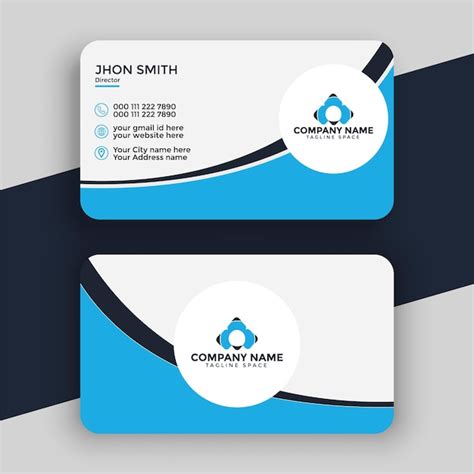 Premium Vector | Professional business card and visiting card design