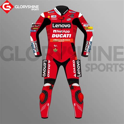 Francesco Bagnaia Leather Suit Ducati Lenovo MotoGP 2022