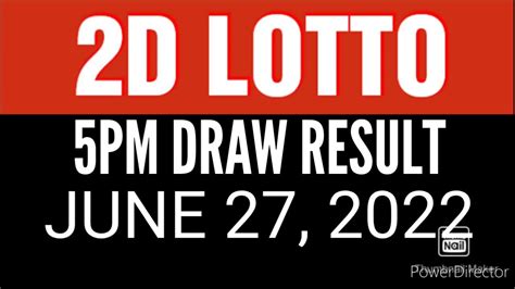 2d Lotto Ez2 Result Today 5pm Draw June 27 2022 Pcso 2d Lotto Result