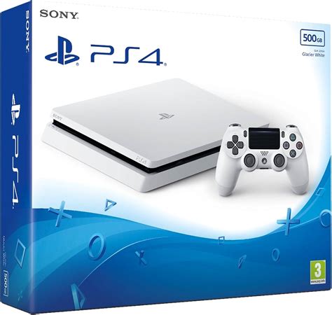 Sony PlayStation 4 Slim 500GB Console - Glacier White Buy, Best Price ...