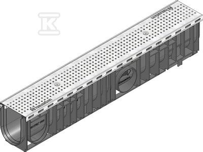 RECYFIX PLUS 100 Type 010 Channel With A Perforated Cover Galvanized