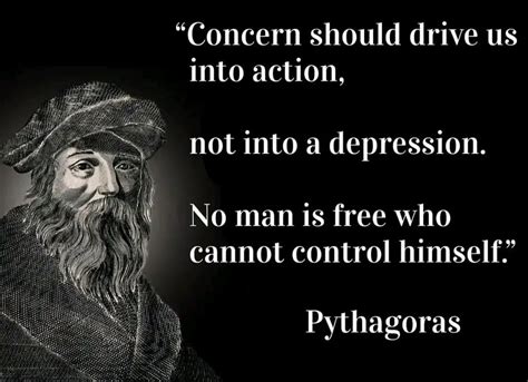 Concern Should Drive Us Into Action Not Into A Depression No Man Is