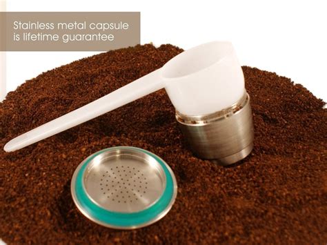 Coffee Chef Barista Set With Refillable Reusable Nespresso Capsule