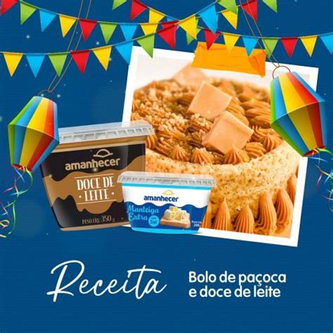 Bolo De Pa Oca E Doce De Leite Produtos Amanhecer