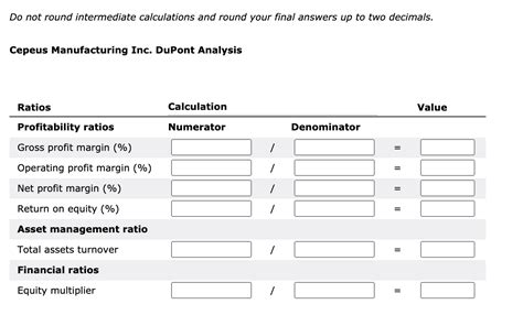 Solved Balance Sheet Data Income Statement Data Cash