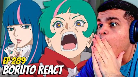 DAEMON CHEGOU O IRMÃO DA ADA É AINDA MAIS APELÃO BORUTO EP 289 REACT