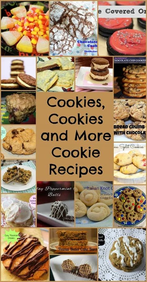 Cookies, Cookies and More Cookie Recipes - A Sparkle of Genius