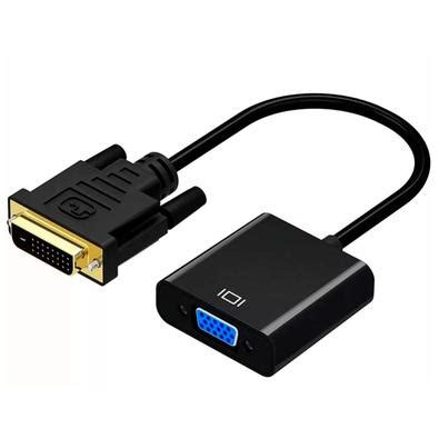 Adaptador Conversor Dvi D Para Vga 15 Pinos