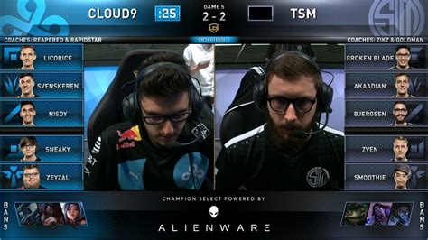 Tsm Vs C Game Lcs Spring Split Semifinals Cloud Vs Team