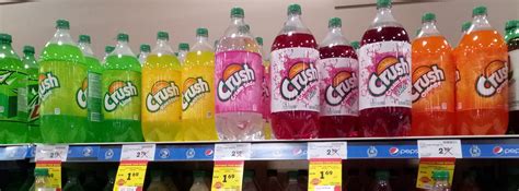 Crush Blue Raspberry Soda