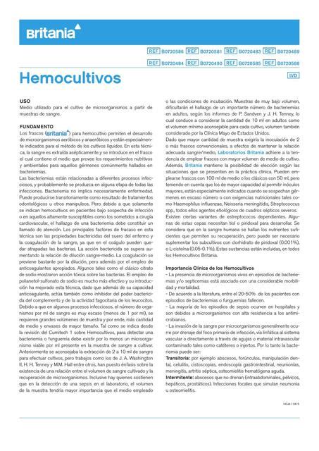 Hemocultivo Adulto Juan Sempé uDocz