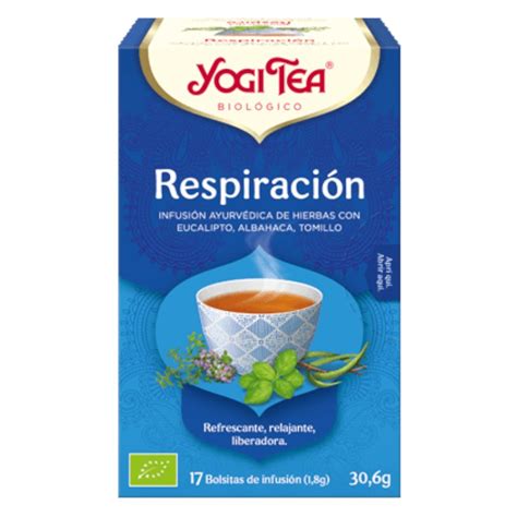 Yogi Tea Infusion Respiracion Profunda 17 Bolsas BIO