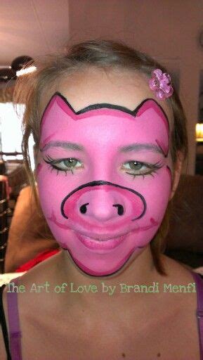 Pin By Brandi Menfi On Face Paint Pig Face Paint Face Painting