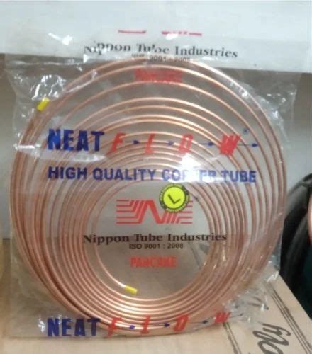 Coil Neat Flow Copper Tube For Air Condition Size Diameter 0 5 Inch