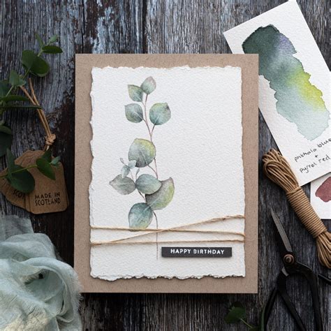 Watercoloured Rose Blog Hop Giveaway Blumenkarten Aquarell Karte