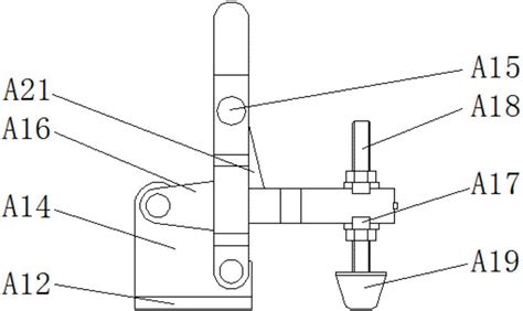 一种电子元器件加工用分层固定夹具的制作方法2