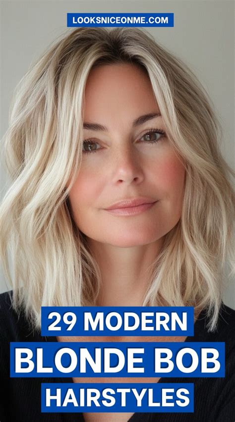 Modern Blonde Bob Hairstyles Trendy Ideas To Refresh Your Vibe LooksNiceOnMe