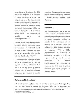 Articulo De Inmunologia Pdf