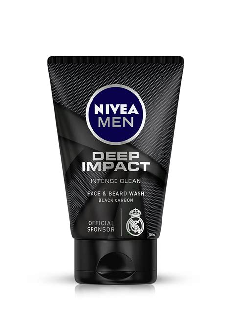 Amazon Nivea Men Deep Impact Intense Clean Face And Beard Wash