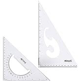 Amazon Bronagrand Large Triangle Ruler Square Set And