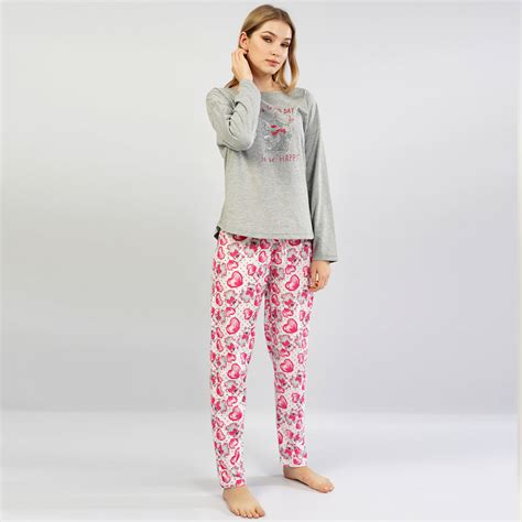 Pijamale Confortabile Vienetta Model Good Day To Be Happy