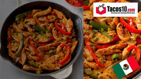 Arriba Imagen Receta Facil Fajitas De Pollo Abzlocal Mx