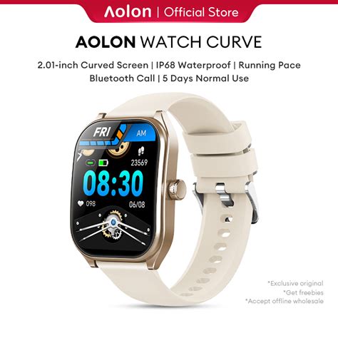 Jual Aolon Curve Smartwatch Original Jam Tangan Watch Ip Waterproof