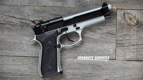 Beretta 92FS Made In Italy Marinecote Pistol Cerakote Services