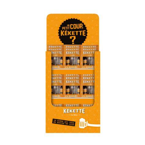 BIERE BLONDE 1 4 BOX COFFRET KEKETTE BLONDE 2 33CL 1V France