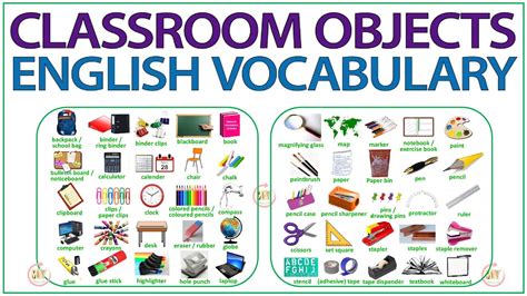 🔔 Classroom Objects For All Levels Learn Classroom Vocabulary In