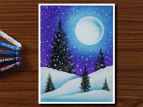 Winter Drawing Ideas For Kids