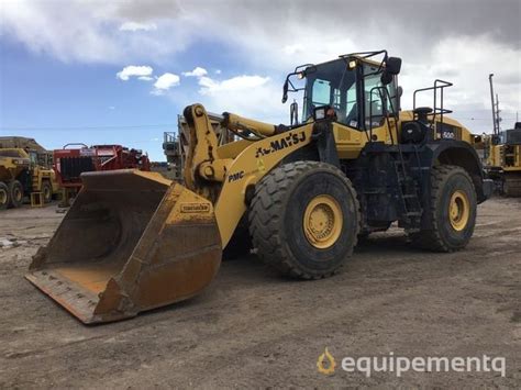 2016 Komatsu Wa500 8 Wheel Loader For Sale Wheel Loader 201000 Eur