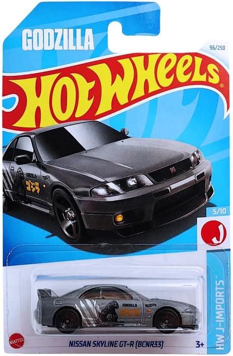 Hot Wheels Nissan Skyline GT R BCNR HW J Imports For Ages And Up Grey Amazon In Toys