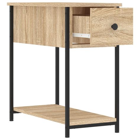 ETO Tables de chevet 2 pcs chêne sonoma 30x60x60 cm bois ingénierie