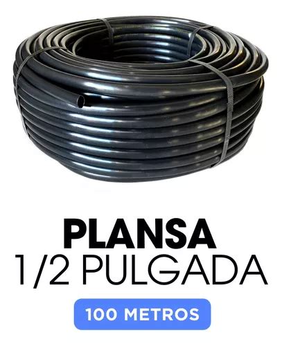 100 Mts Cañería Manguera Plansa De Polietileno 1 2 Pulgada