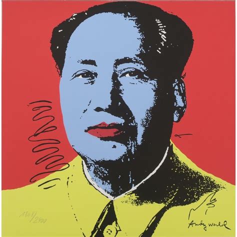 Carnegie Museum Of Art Andy Warhol Lithograph Mao Warhol