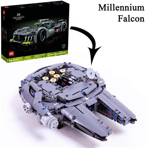 Lego Moc Millennium Falcon Corellian Yt Light Freighter