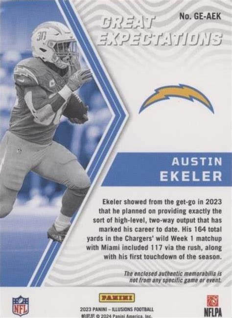 2023 Panini Illusions Austin Ekeler GE AEK For Sale EBay