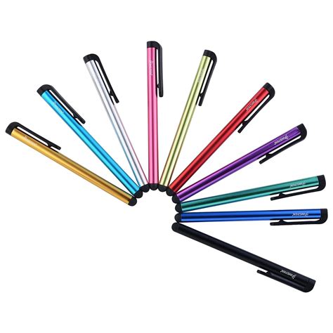 Insten 10 Pack Universal Stylus Pens For Touch Screens Capacitive