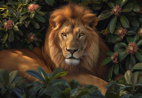 Download Ai Generated Lion Majesty Royalty Free Stock Illustration